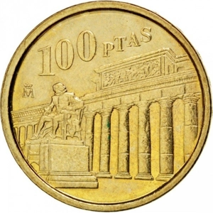 Spain 100 pesetas, 1994