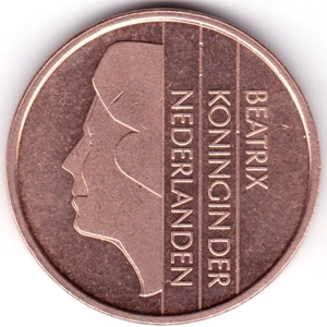 Netherlands 5 cents, 1993