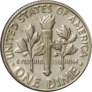 1980 D    1 dime,