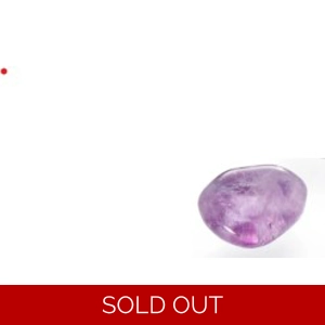 Amethyst Tumbled natural stone  10-15 mm,  (1)