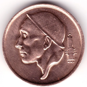 Belgium 50 centimes, 1977