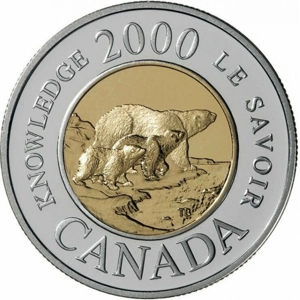 Canada    2000   2 dollars