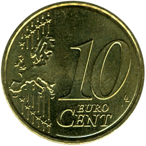 France 10 euro cent, 2007  VG
