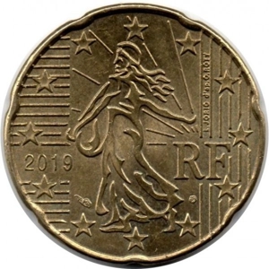 France 20 euro cent, 2019
