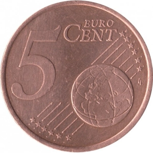 France 5 euro cent, 1999