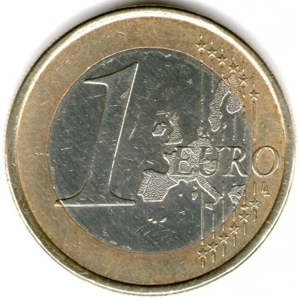 Germany 1 euro, 2002 J
