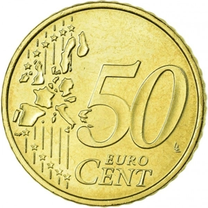Germany 50 euro cent, 2002  F