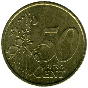 Germany 50 euro cent, 2004 G