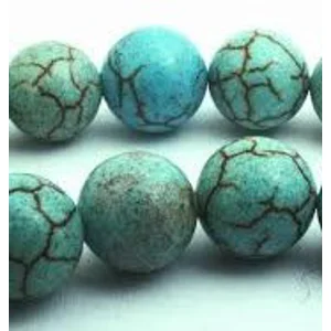 Turquoise,  smooth round beads. , 8mm