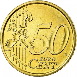 Italy 50 euro cent, 2002