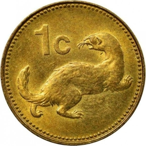 Malta 1 cent, 1991