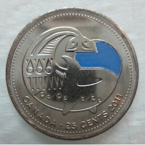 2011  Canada 25 cents,