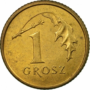 Poland 1 grosz, 2000