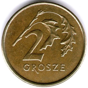 Poland 2 grosze, 1998