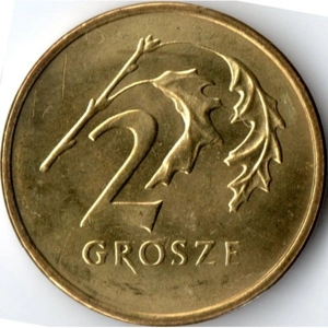 Poland 2 grosze, 2002