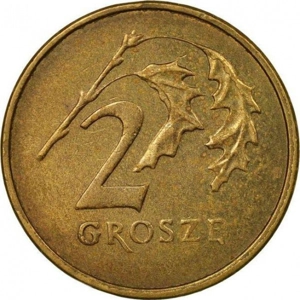 Poland 2 grosze, 2005