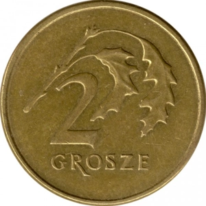 Poland 2 grosze, 2007
