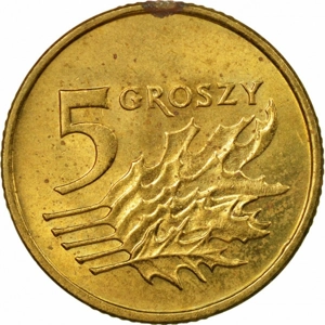 Poland 5 groszy, 1999