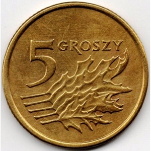 Poland 5 groszy, 2005