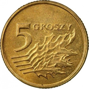 Poland 5 groszy, 2009