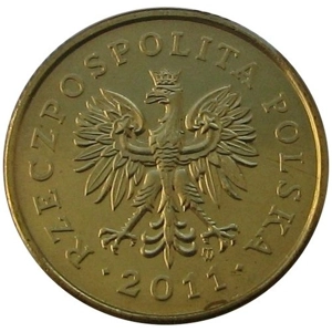 Poland 5 groszy, 2011