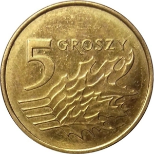 Poland 5 groszy, 2018