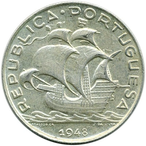Portugal 5 escudos, 1948