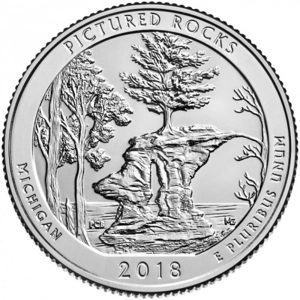 USA ¼ dollar, 2018  EF