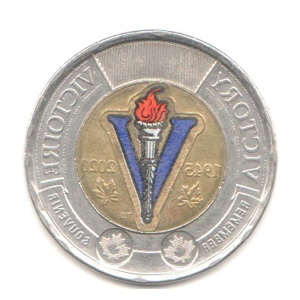 Canada 2 dollars, 2020  colored