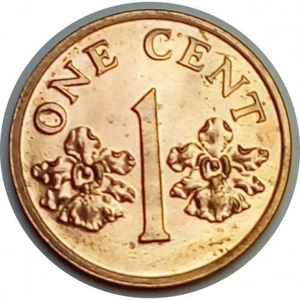 Singapore 1 cent, 1994