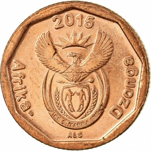 South Africa 10 cents, 2015