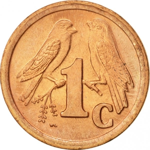 South Africa 1 cent, 1993