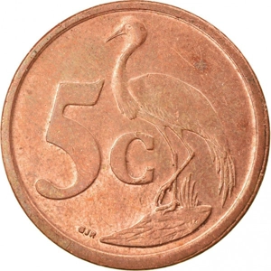 South Africa 5 cents, 2009