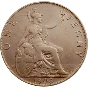 United Kingdom 1 penny, 1903  Fine