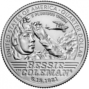 USA ¼ dollar, 2023   EF