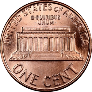 USA 1 cent, 1988  D