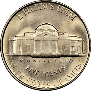 USA 5 cents, 1952   S