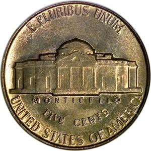 USA 5 cents, 1954