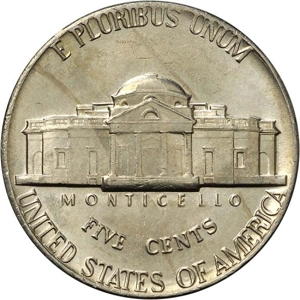 USA 5 cents, 1974