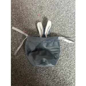 Grey bunny ear bag