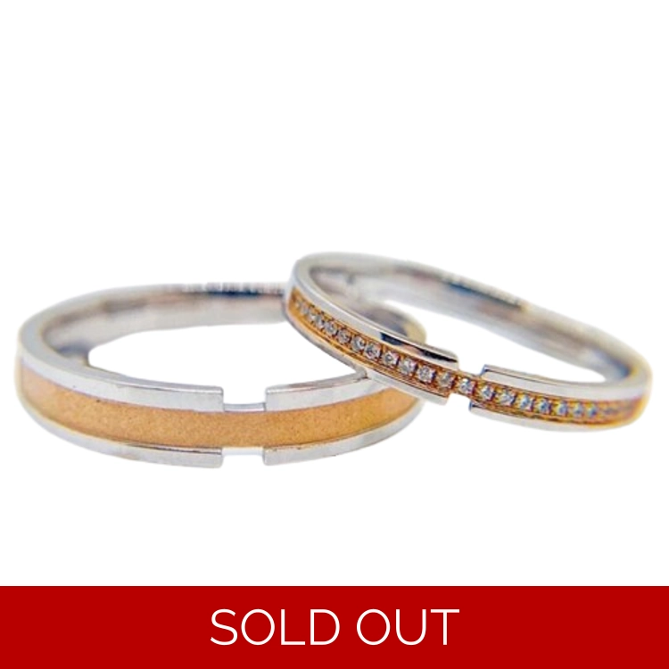 18K Gold Round Natural Diamo..