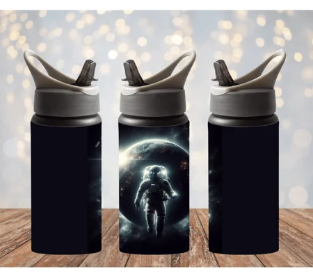 Personalised Drink Bottle UK - Lunar Explorer