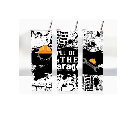 Tumbler cup UK - I'll be in the Garage