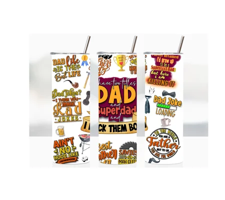 Tumbler Cup UK - I have two titles Dad & Super Dad