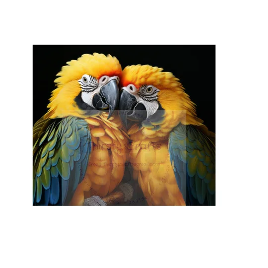 Tumbler Cup UK - Colourful Parrots