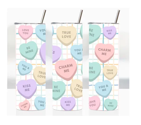 Tumbler Cup UK - Candy Heart's