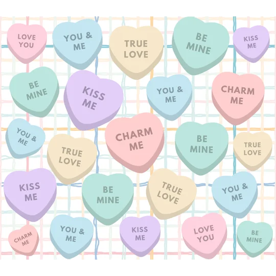 Tumbler Cup UK - Candy Heart's