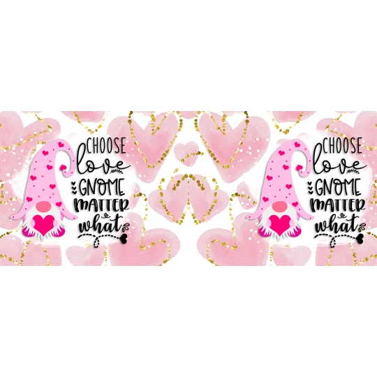 Personalised Mug UK - Choose Love Gnome matter what