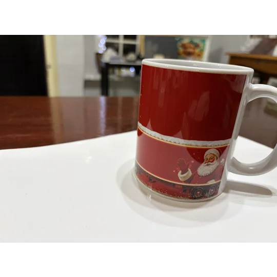 Personalised Santa Christmas Lorry Mug UK