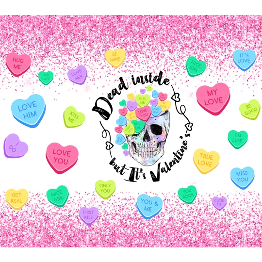 Tumbler Cup UK - Dead inside but it's Valentine's